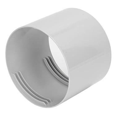 Imagem de Acoplador portátil de mangueira de exaustão de ar condicionado, conector universal de mangueira de exaustão CA de 5 polegadas/5,9 polegadas, suporte de mangueira de rosca no sentido horário e anti-horário, extensor de acoplamento de tubo durável (130 mm/5 polegadas)