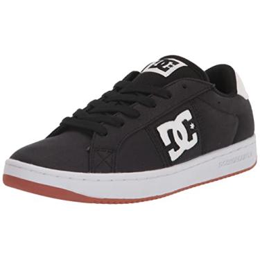 Imagem de DC Skate Masculino Striker Low Shoe, Preto/Preto/Branco, 9