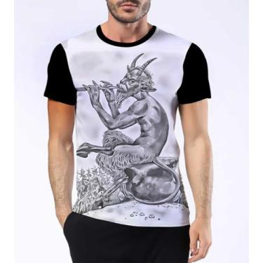 Imagem de Camisa Camiseta Sátiros Mitologia Grega Bode Chifres Hd 10 - Dias No E