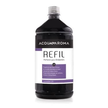 Imagem de Refil para Difusor Aromatizador Ambientes Acqua Aroma Dia a Dia 1,1L Lavanda