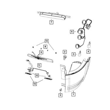 Imagem de Mopar L0003157 BULBO