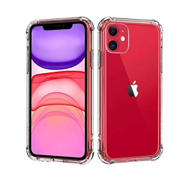 Imagem de Capa Protetora Para iPhone 11 Tela 6.1" Polegadas Capinha Case Transparente Air Anti Impacto Prote��o De Silicone Flex�vel - Danet