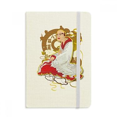 Imagem de Caderno de figuras da Alfândega Culture Eighteen Arhats oficial de tecido rígido diário clássico
