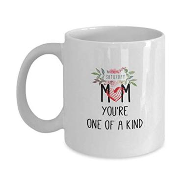 Imagem de Caneca de mãe – Presentes para mãe – Presentes para mãe – Caneca de sábado mãe – Caneca de dia das mães – Caneca de café divertida – Ideia de presente de dia das mães – Ideia de de Natal