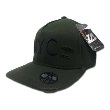 Imagem de Boné Layners Aba Curva Nyc Strapback Ajustável Bordado-Unissex