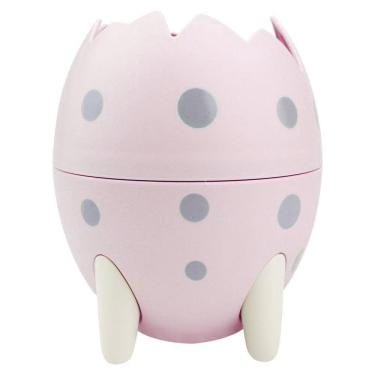 Imagem de Porta Trecos Organizador Multiuso Baby Ovo De Dinossauro Rosa