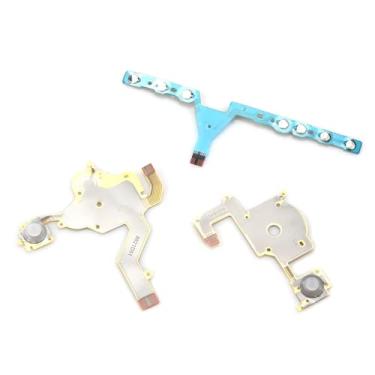 Imagem de 3pcs Replacement Left Right Button Key Flex Cable Direction Cross Button Left Key Volume Right Keypad Flex Cable for Sony for PSP 3000