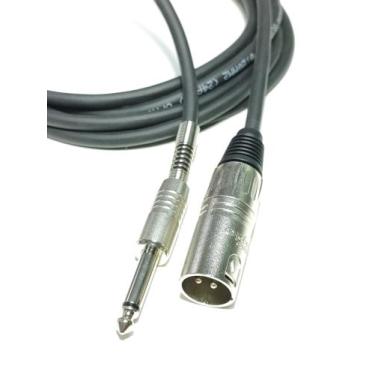 Imagem de Cabo Santo Angelo XLR Macho x P10 Mono c/ 7 Metros