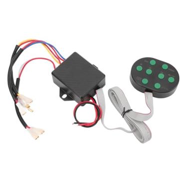 Imagem de O Controlador de Buzina do Carro AQXReight Aprimora O Efeito Sonoro DC 12V 24V Desempenho Estável Fácil de Operar para Veículos A Saída Tensão Atual e Estável. Esta Buzina do