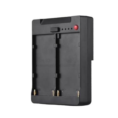 Imagem de VBESTLIFE NP F970 F750 F550 Placa da Bateria para V Lock V Montagem do Suporte do Suporte do Suporte da Fivela USB A, Tipo C, DC, D Tap para Monitor de Câmera