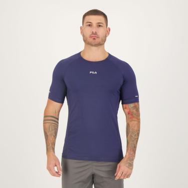 Imagem de Camiseta Fila Racer Marinho-Masculino