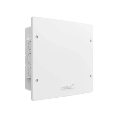 Imagem de Caixa de Passagem Embutir PVC 15x15cm Branca Tigre