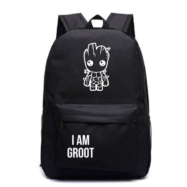Imagem de Mochila escolar Groot Baby Tree Groot Anime School Bag