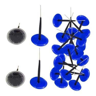 Imagem de Aymzbd Kit com 24 Reparos de Pneus com Tampões Tipo Cogumelo para Bicicletas, Automóveis, Ônibus E Motos, 6mm X 5cm