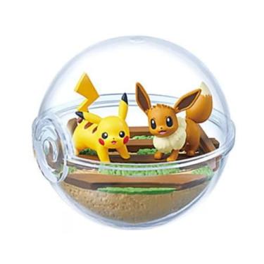 Imagem de Re-Ment Pokemon Terrarium Collection 13 (Evee & Pikachu)