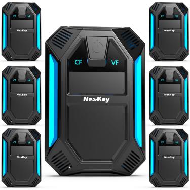 Imagem de Repelente ultrassônico de pragas e insetos, repelente ultrassônico para baratas, roedores, ratos, insetos, mosquitos, ratos, aranha, formiga, plugue eletrônico, controle de pragas, preto, 6 pacotes