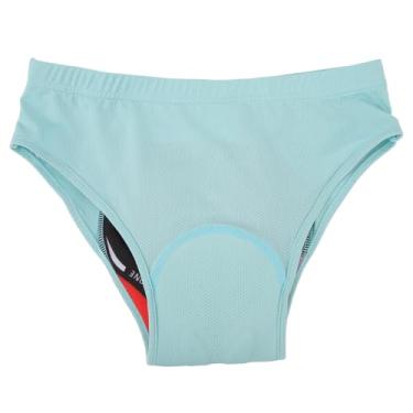 Imagem de Cuecas de Ciclismo Masculinas, Cuecas Masculinas Azuis Claras de Ciclismo Malha Respirável para Mountain Bike (2GG)