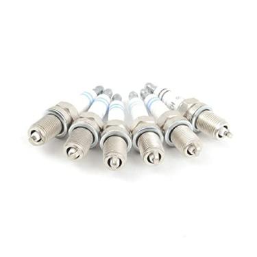 Imagem de 6 velas de ignição para carro 004 159 19 03 F8DPP33 0041591903 A0041591903 compatível com Benz, para CCLASS W203