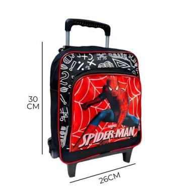 Imagem de Mochila Pré Escolar Infantil com Rodinhas Diversos Personagens para Me