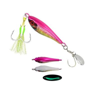 Imagem de Isca De Metal De Afundamento Rápido 40g 60g 80g Para Pesca De Atum Com