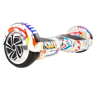 Imagem de Hoverboard 6.5 Grafite br Boards Bluetooth Led Lateral E Frontal