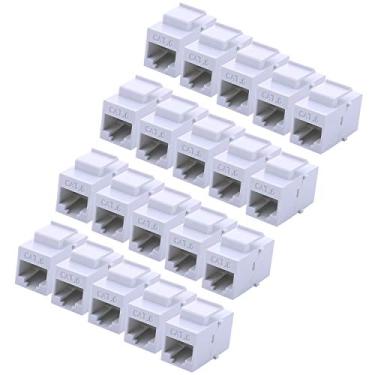 Imagem de Conector de pedra, RJ45-White