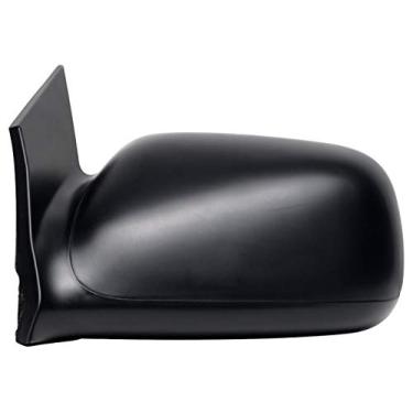 Imagem de Fit System - Espelho lateral do motorista 63574H para Honda Civic Coupe Ex/Si-Navi, modelo LX, preto, não dobrável, potência