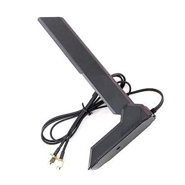 Imagem de TECKEEN Antena WiFi para placa-mãe Asus Z690 B560 H610 H670 B660 Z690, antena WiFi6e 2.4G/5G/6G com cabo de extensão