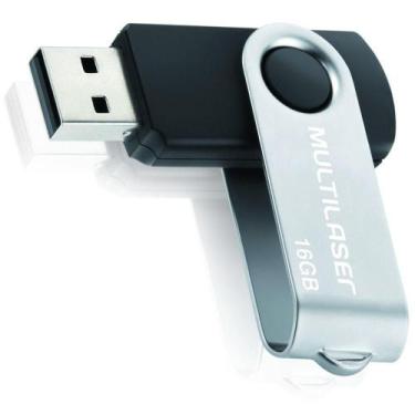 Imagem de Pendrive 16Gb Multilaser Pd588 Músicas Fotos Vídeos Arquivo