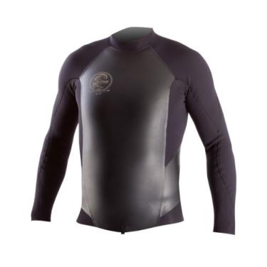 Imagem de O'Neill Wetsuits Camiseta de manga comprida original (preta, 2GG)