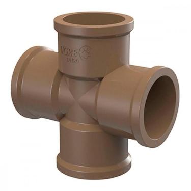 Imagem de Cruzeta Tigre PVC Liso Liso 3/4