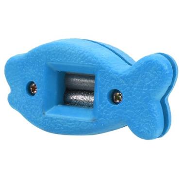 Imagem de Brrnoo Aparelador da Lâmina de Patins de Gelo, Ferramenta de Moedor de Borda de Skate de Hóquei Com Diamante Plástico Duplo Grifo Fino Grossa para Patinar As Lâminas de Hóquei (Azul)