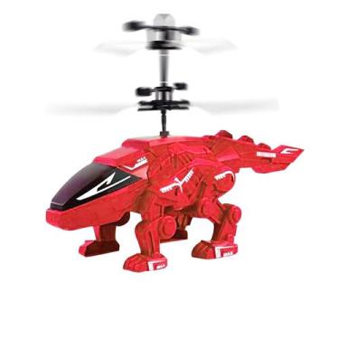 Imagem de Drone Mini Robô Voador Indutivo Estilo Dinossauro - Presente de Natal 