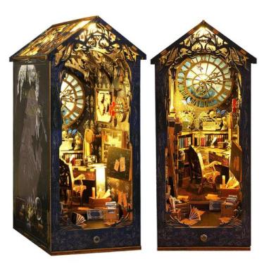 Imagem de Kit de livro DIY Nook Losbenco Book Nook com luzes para crianças/adult