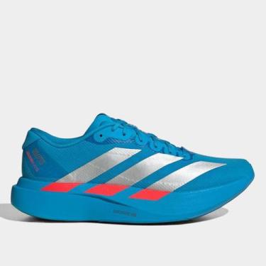 Imagem de Tênis Adidas Adizero Evo Sl Feminino, Azul, Prata, 36