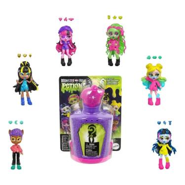 Imagem de Boneca Monster High Poções De Monstro Surpresa Mattel Hyb10