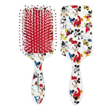 Imagem de Escova De Cabelo Raquete Coleção Cartoon Mickey Marco Boni, Branco