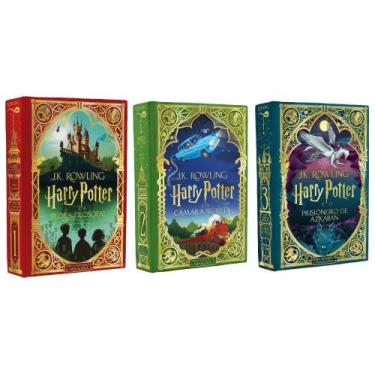 Imagem de Kit Colecao Harry Potter Ilustrado Minalima (3 Vol - DIVERSAS