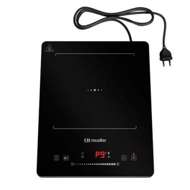 Imagem de Fogão Cooktop de Indução Mueller 1 Boca Portátil Bivolt, 127V - 220V (