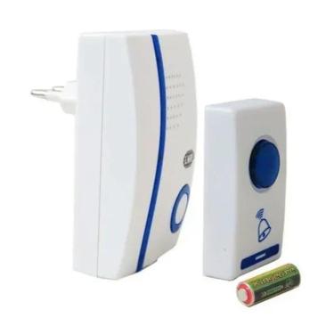 Imagem de Campainha Sem Fio Wireless Residencial Atomo