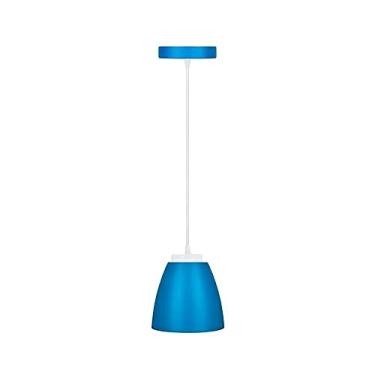 Imagem de Kian - Pendente Led Azul 9W 6.500K Branca Fria Bivolt