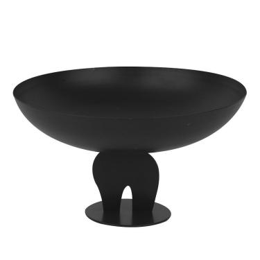 Imagem de Bandeja Decorativa Metal Marrom  23cm - A\CASA