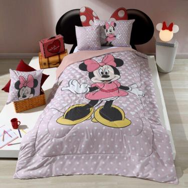 Imagem de Edredom Infantil Solteiro Plush Minnie Classic