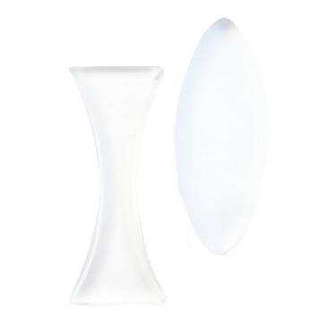 Imagem de SOLUSTRE 2Pcs Lente Convexa Óptica 3D Lente De Aumento Lente De Chão Física Auxiliares De Ensino Experiência Óptica Física Conjunto De Lentes Convexas Côncavas Conjunto De Lupa Corpo