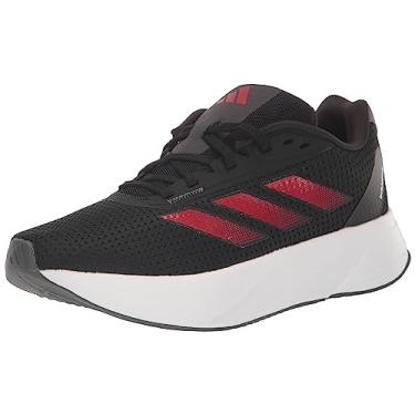 Imagem de adidas Tênis masculino Duramo Sl, Núcleo preto/escarlate melhor/carbono, 4
