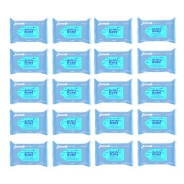 Imagem de Lenço Umedecido Baby Softly - Pacote com 60 Unidades Cada - Suave, Hipoaergênico e Ideal para Cuidados com a Pele Sensível (20 Pacotes)