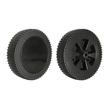 Imagem de Generic 2 peças rodas de grelha universal roda leve largura 4cm carrinho de mão pneus de caminhão de mão 17cm para jantar ao ar livre jardim accs