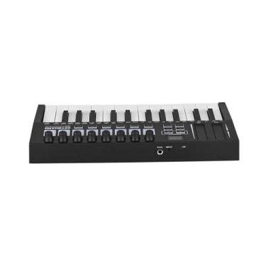 Imagem de teclado eletrônico para iniciantes Controlador De Teclado Com 25 Teclas, Áudio Eletrônico Profissional, Portátil, Organização Inteligente, Teclado, Piano