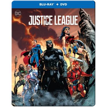 Imagem de Justice League (Illustrated Steelbook/Blu-Ray + DVD) (BD)