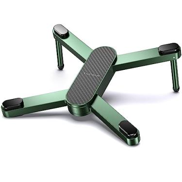 Imagem de YICOSUN Suporte para laptop New Concept – Suporte ergonômico ajustável de alumínio para MacBook Pro/Air de até 15,6 polegadas – Suporte de computador dobrável e portátil para mesa, estudantes